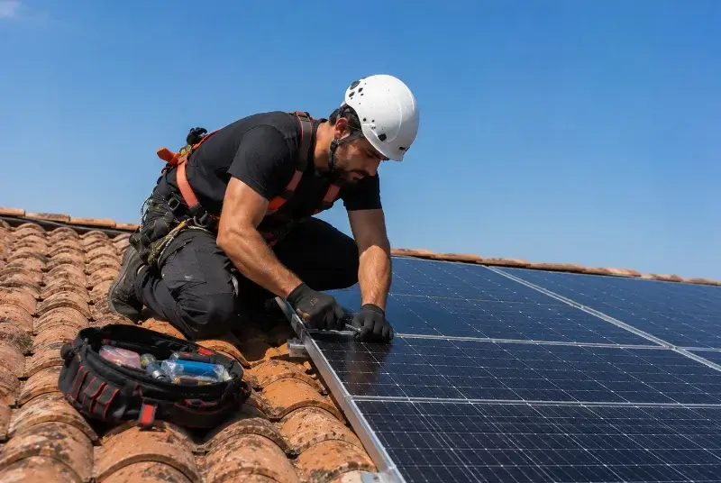 Maintenance et monitoring de panneaux solaires à Sainte-Anne-sur-Vilaine