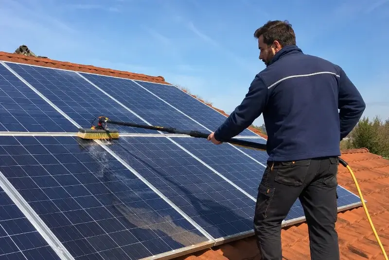 Nettoyage et entretien de panneaux solaires à Sainte-Anne-sur-Vilaine