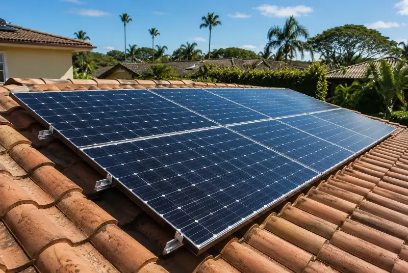 Installation de panneaux solaires à Sainte-Anne-sur-Vilaine
